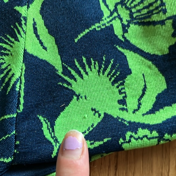 ZARA Jacquard top with asymmetric neckline and strap Blue Green Crop Top Medium - Picture 16 of 16